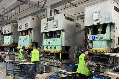 Open fixed table press
