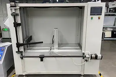Door opening and closing aging testing machine