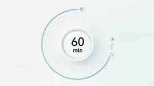 60-Minute Timer & Five Power Levels